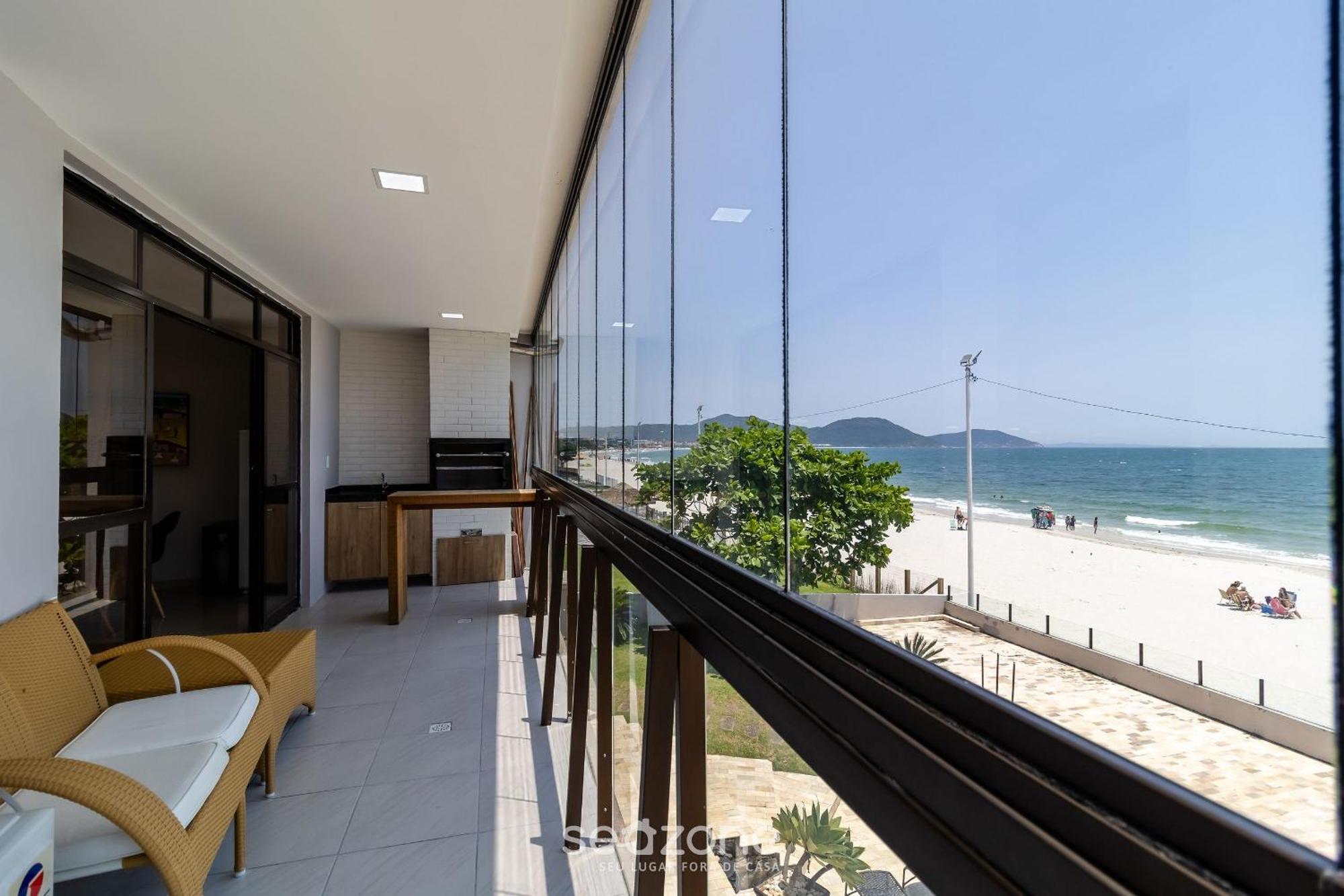 Apartamento Apto Lindo Beira-mar E Com Churrasqueira Rig0102