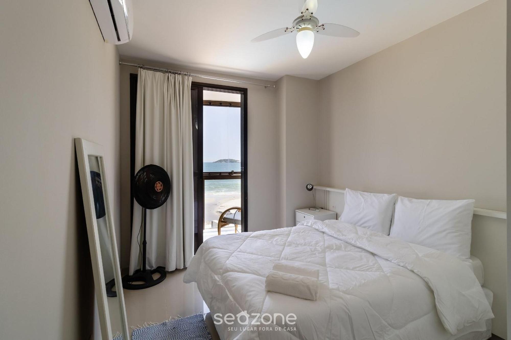 Apto Lindo Beira-mar E Com Churrasqueira Rig0102 Apartamento *