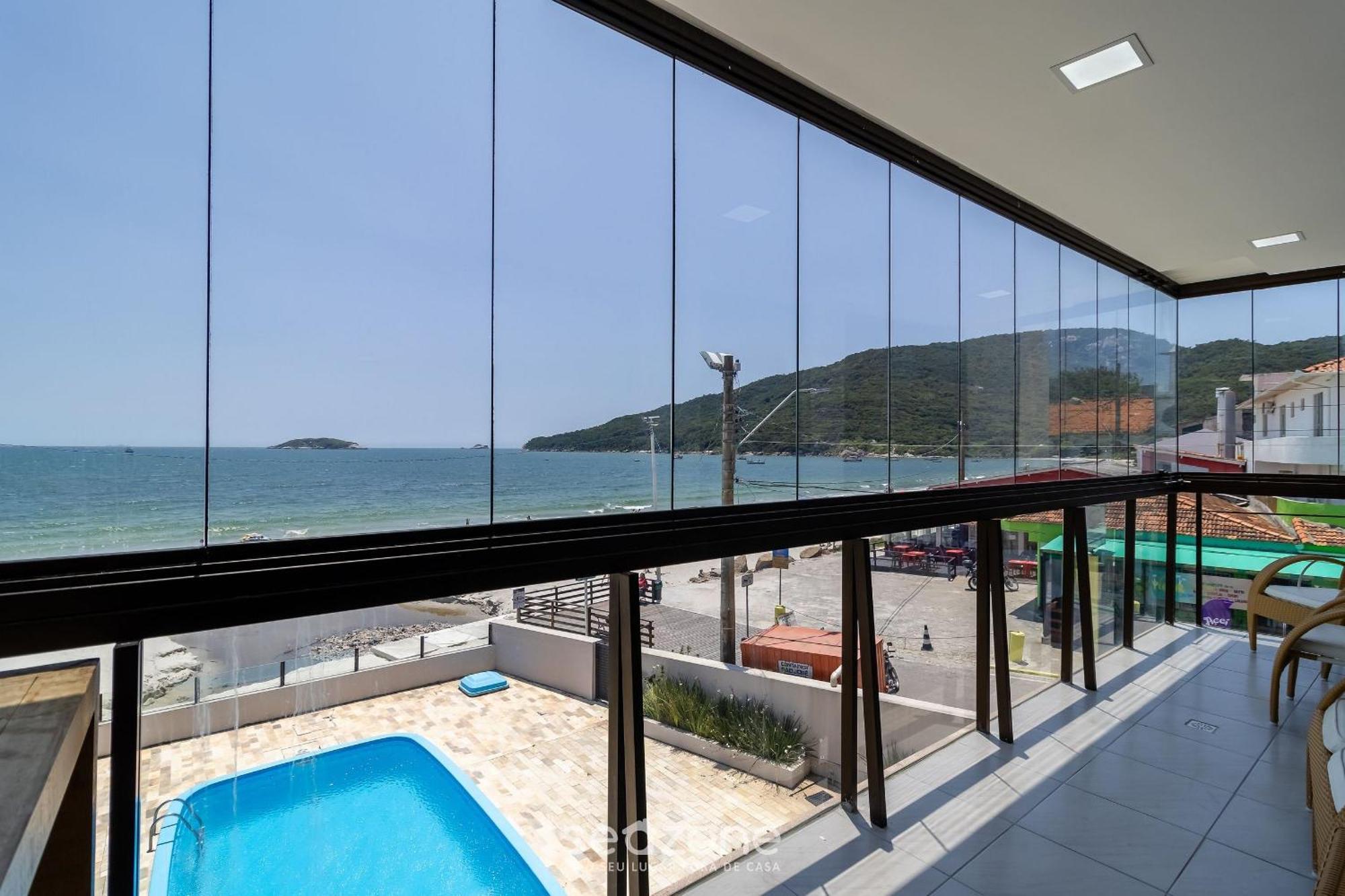 Apto Lindo Beira-mar E Com Churrasqueira Rig0102 Apartamento Florianópolis